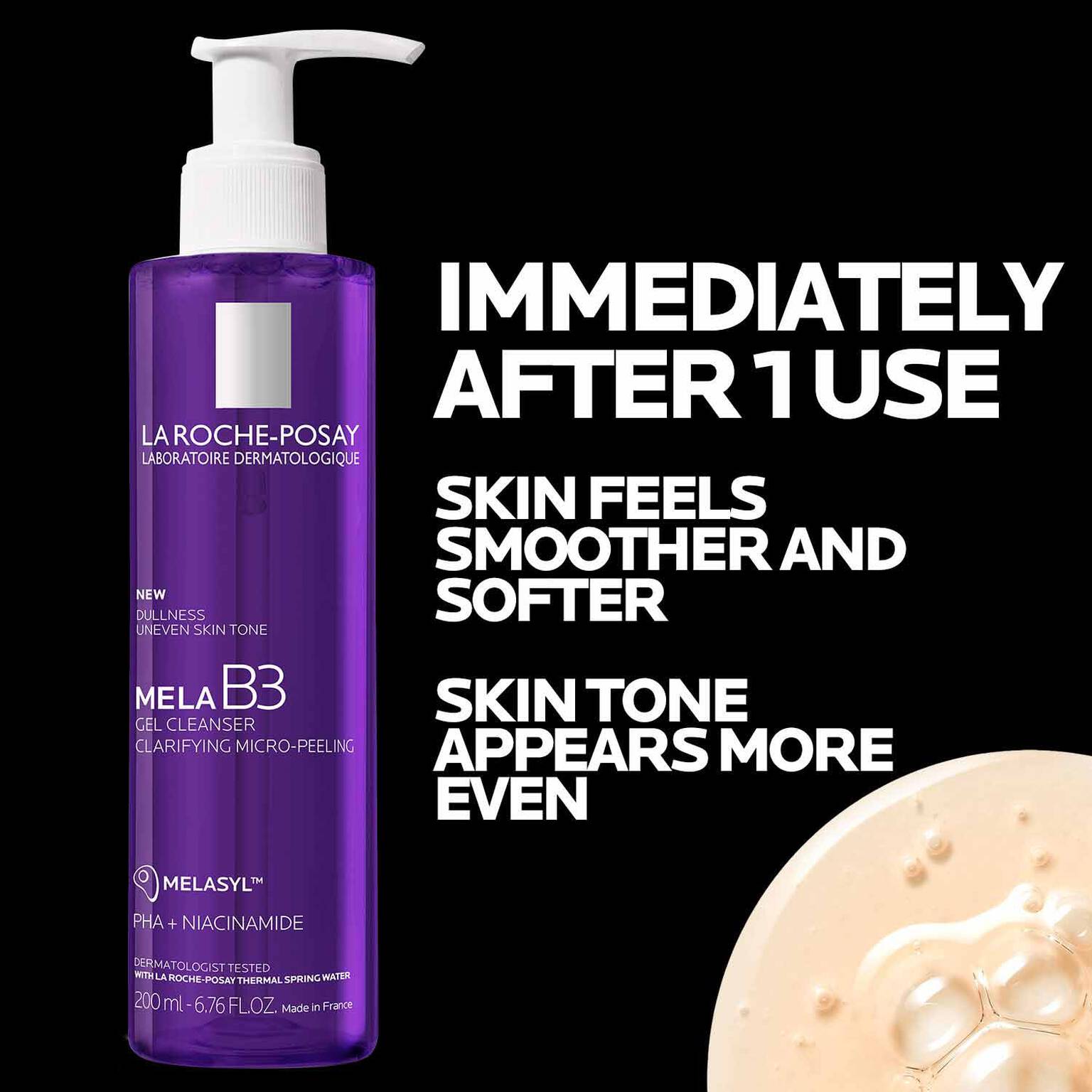 mela-b3-facial-gel-cleanser-with-melasyltm-niacinamide-m1 4_LaRochePosay-Product-MelaB3-MelaB3Cleanser-200ml-03337875890069-Benefits.jpg