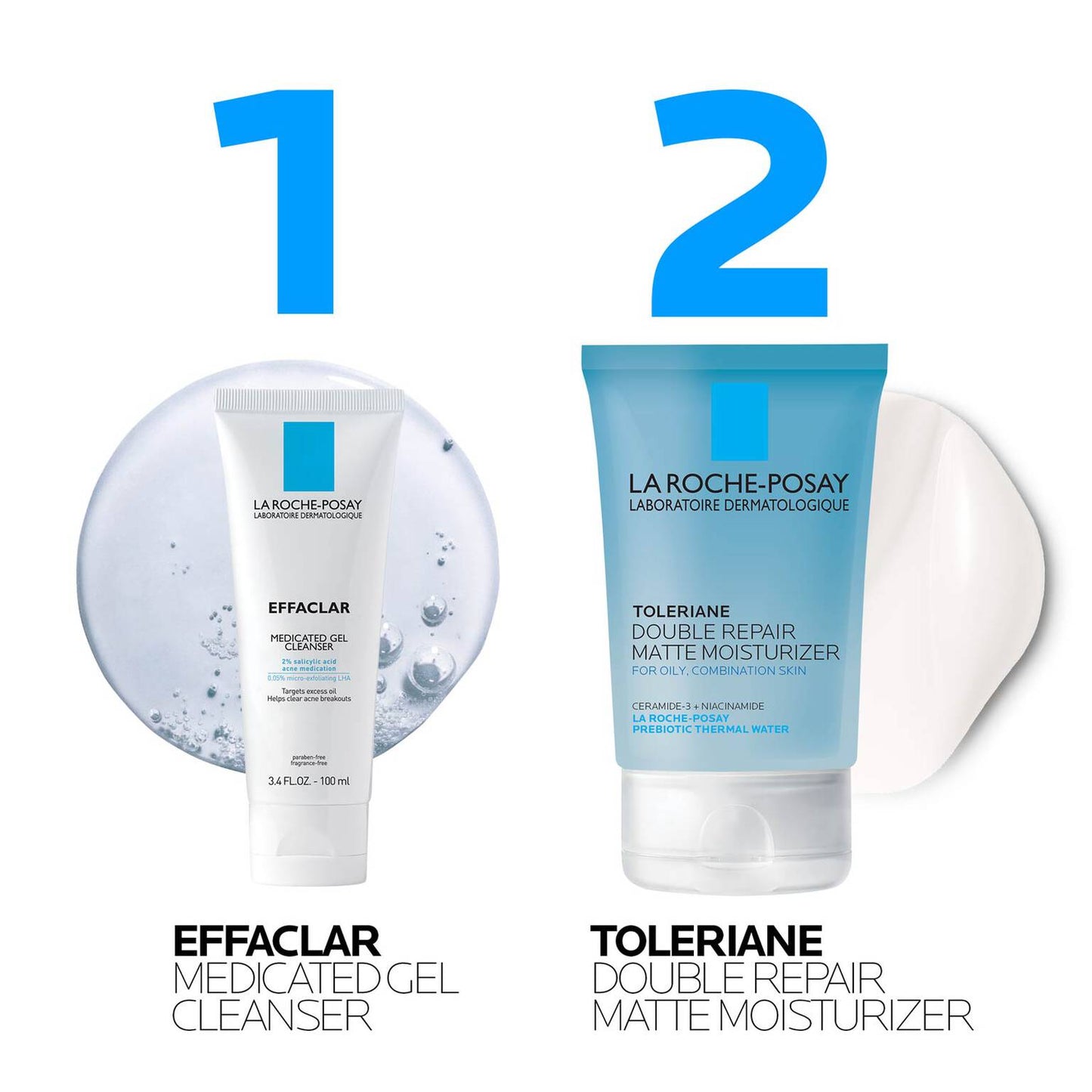 effaclar-medicated-acne-cleanser-and-toleriane-double-repair-matte-moisutrizer-travel-set-w2 AmazonSet-EffaclarMedCleanser100ml-TolerianeMatteMoisturizer_routine.jpg