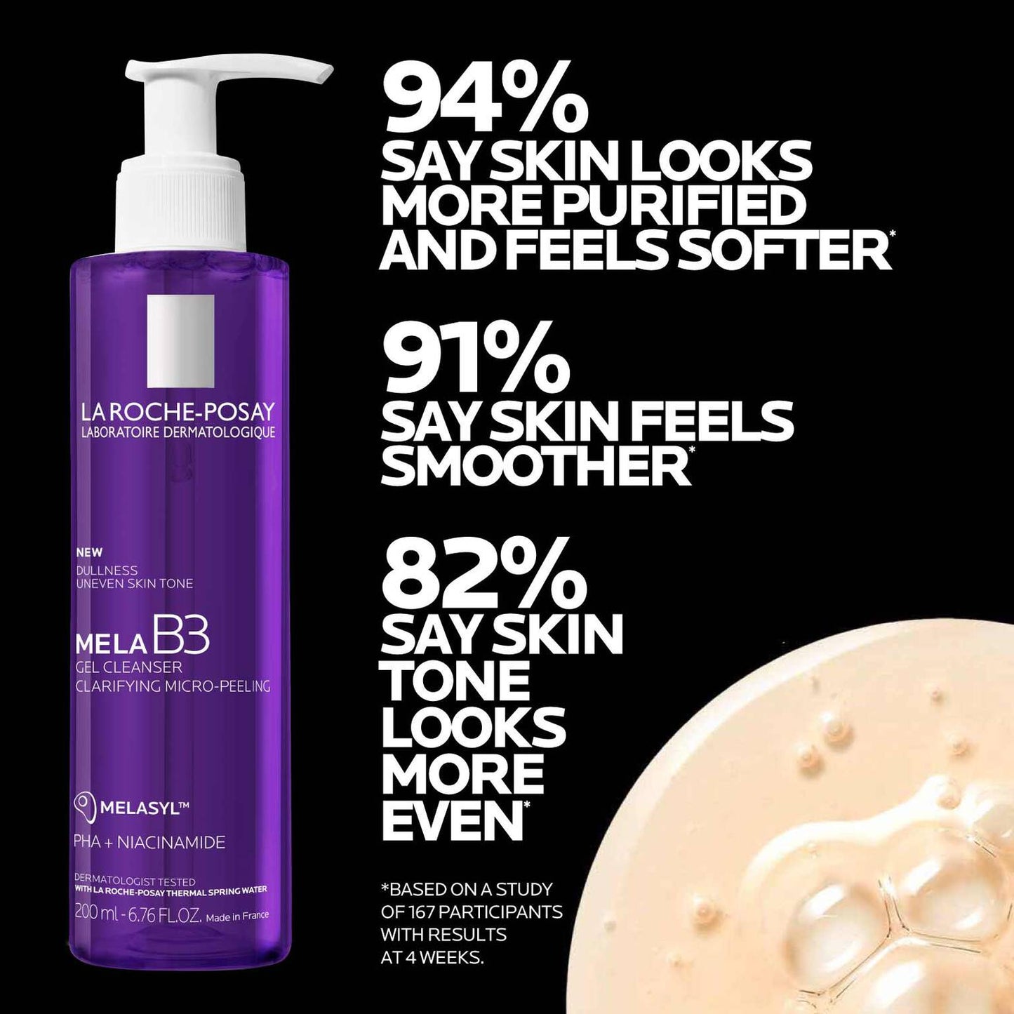 mela-b3-facial-gel-cleanser-with-melasyltm-niacinamide-m1 LaRochePosay-Product-MelaB3-MelaB3Cleanser-200ml-03337875890069-Efficacy-REV2_1500x1500.jpg
